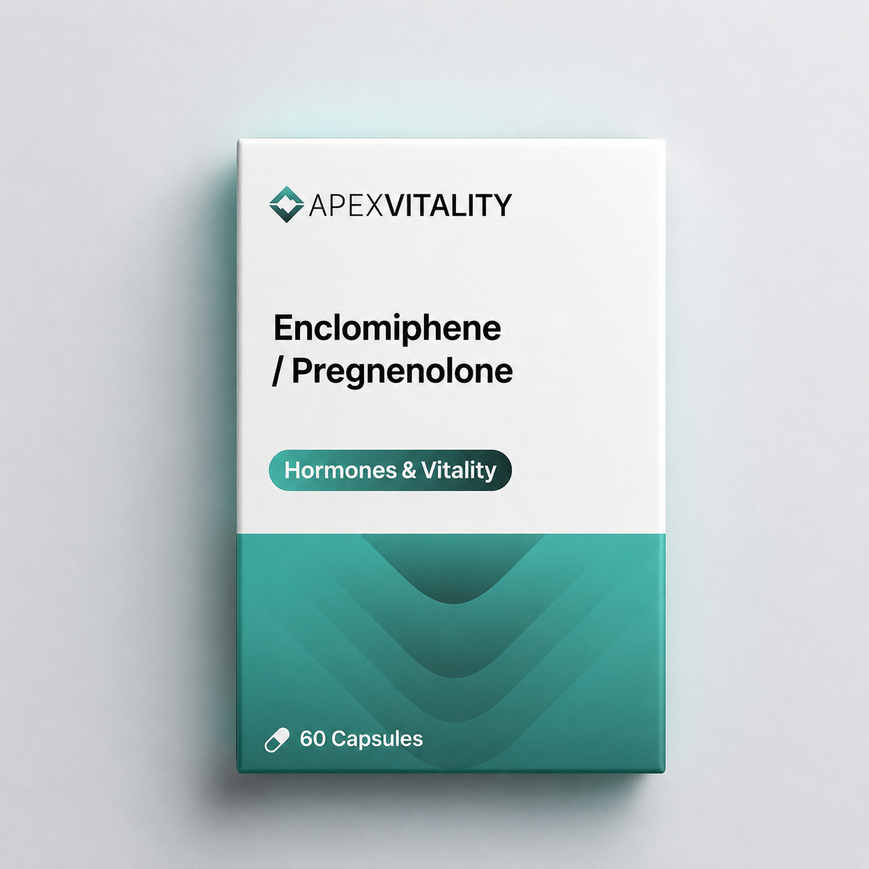 Enclomiphene / Pregnenolone – 60 capsules