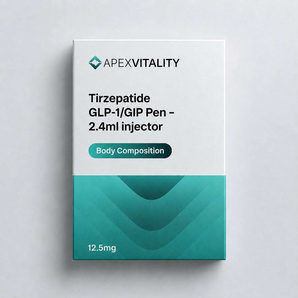 Tirzepatide GLP-1/GIP Pen – 2.4ml injector - 12.5mg
