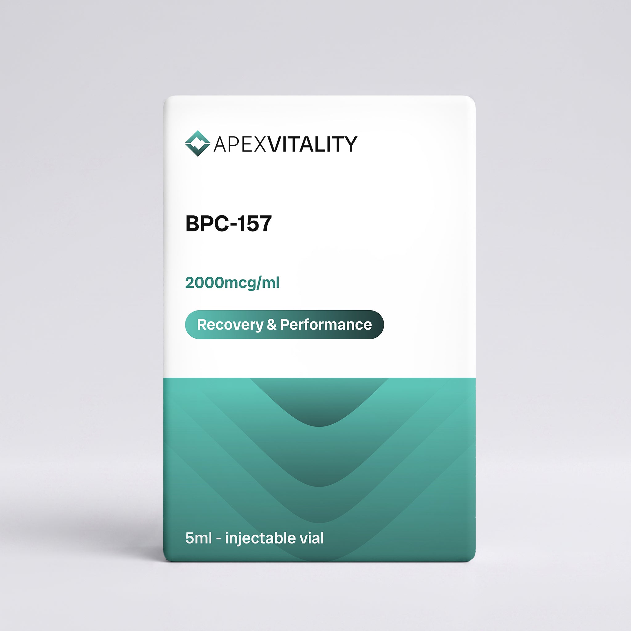 BPC-157 – 2000mcg/ml injectable vial, 5ml
