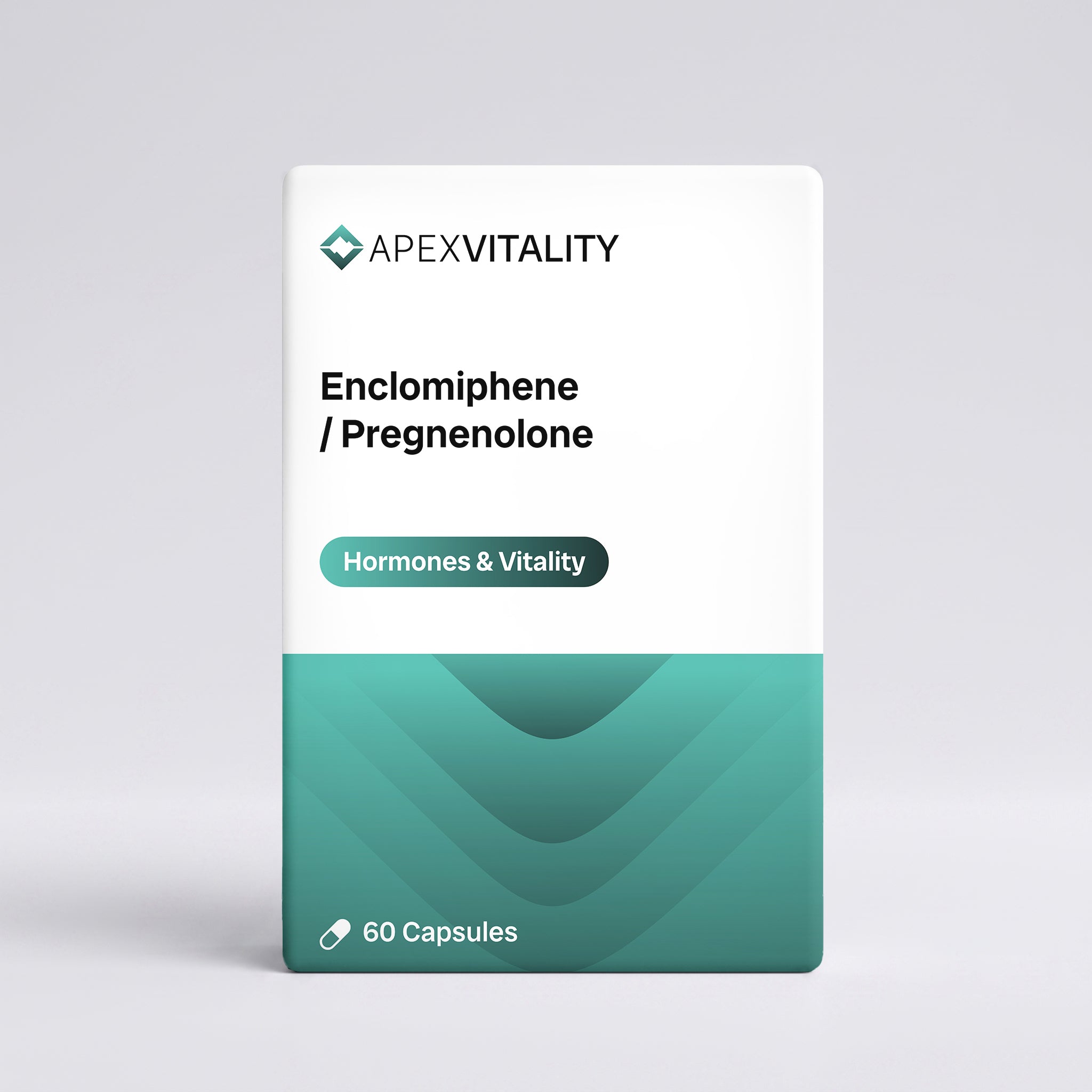 Enclomiphene / Pregnenolone – 60 capsules